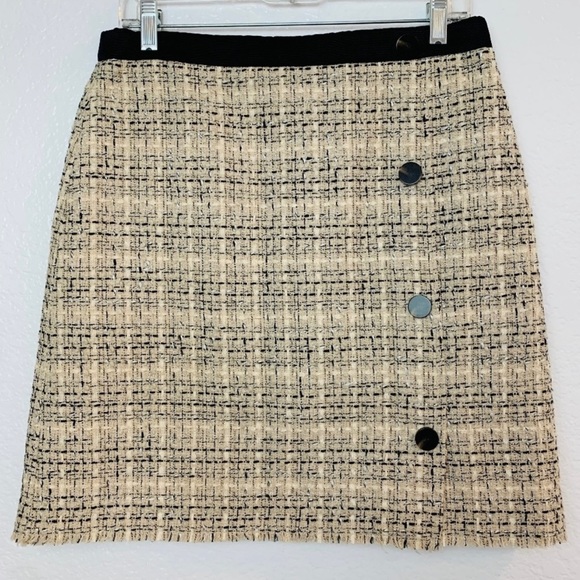 Ann Taylor Tweed Skirt 8 - Picture 1 of 6